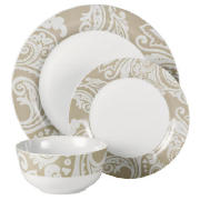 Tesco Paisley Dinner set 12 piece