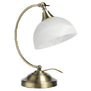 Pireaus Desk Lamp, Antique Brass