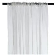 Tesco Plain Voile Channel Top, Ivory 137X229