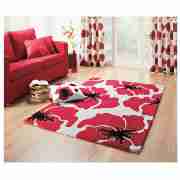 Tesco poppy rug 150x240cm red