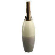 tesco Reactive Glaze Ceramic Skittle Vase Neutral