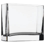 tesco Rectangular Tank Vase 18cm