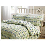 Tesco Retro Print Duvet Set Double, Multi