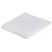 Ribbed Hand Towel White