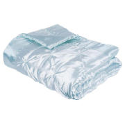 tesco Satin Bedspread, Cloud