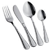 Tesco Savoy Stainless Steel Cutlery 16pce