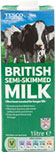 Semi Skimmed UHT Milk (1L)
