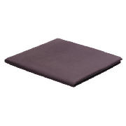Tesco Single Flat Sheet, Mocha