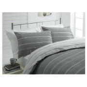 tesco Sketch Double Duvet Set, Natural