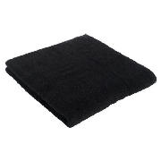 tesco Soft Bath Towel, Black