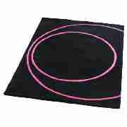 Tesco sphere rug 120x170cm pink/black