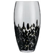 Tesco Spots Vase Black