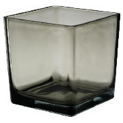 Square Vase Grey