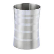 Tesco Stainless Steel Beaker, Stripe