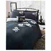 Tesco Stitched Floral Applique Kingsize Duvet