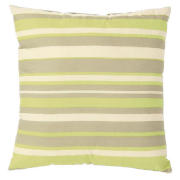 Tesco Stripe Cushion, Lime