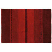 Tesco Striped Rug, Red 120x170cm