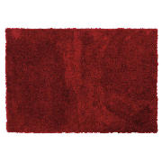 Tesco Supersoft Shaggy, Red 120X170cm