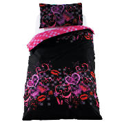 Tesco Teenage Graffiti Flower Print Double, Hot