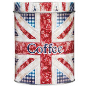 Tesco Union Jack coffee canister