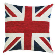 union jack cushion 30x40 blue and red