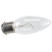 VALUE 40W CLEAR CANDLE B22