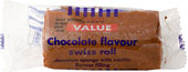 Tesco Value Chocolate and Vanilla Swiss Roll
