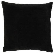 Velvet Cushion, Black