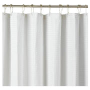 Tesco waffle shower curtain