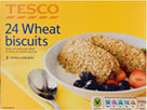 Tesco Wheat Biscuits (24x18g)