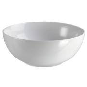 tesco white large salad bowl