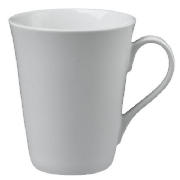 Tesco white porcelain mug 4 pack
