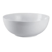 Tesco white porcelain salad bowl