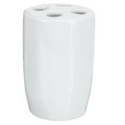 White Porcelain Toothbrush Holder