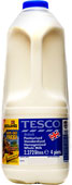 Tesco Whole Milk 4 Pints (2.27L) On Offer