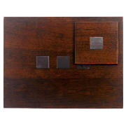 Wooden Square Inset Placemats & Coaster