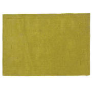 Wool Rug, Green 100X150cm
