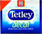 Tetley Decaffeinated Tea Bags (80)