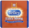 Tetley Extra Strong Tea Bags (80 per pack - 250g)