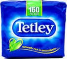 Tetley Tea Bags Softpack (160 per pack - 500g)