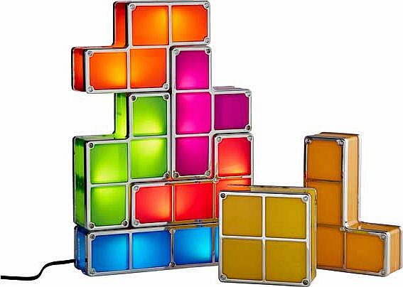 Tetris Lamp