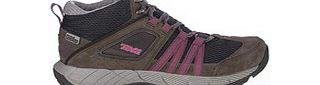 TEVA Wapta Mid WP brown and pink hiking boots