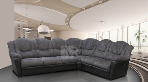 Texas Collection Texas 7 Seater Sofa (Fabric, chenille grey)