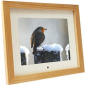 texet 8`` Digital Photo Frame - Light Wood
