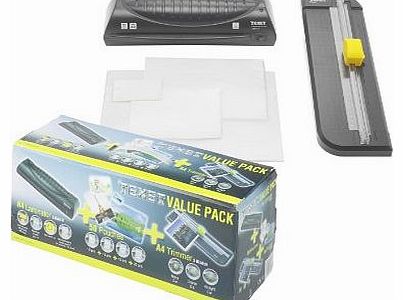 A4 Laminator and Paper Trimmer Value Pack