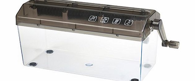 Texet Strip Cut Manual Shredder (Assorted colors)