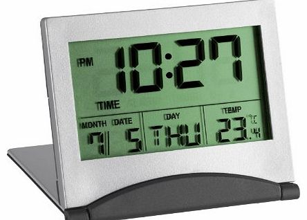 TFA 98.1054 Multi-Functional Digital Travel Alarm Clock