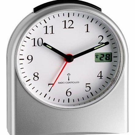 TFA 60.1500 MFS Radio Controlled Alarm Clock Silent
