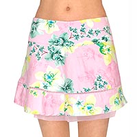 Sarah Jessica Parker style Flower Poplin Skirt