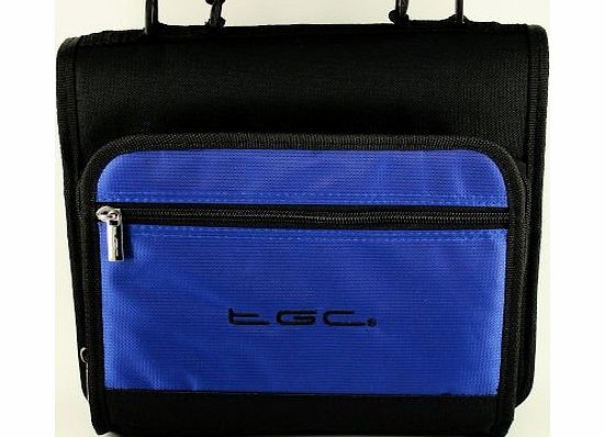 New Blue & Black Shoulder Carry Case Bag for the Philips PD9030/05 23 cm/9`` LCD Portable DVD Player